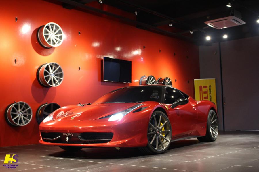  Ferrari 458 Speciale on Vossen Wheels (VPS-310) 2016 года  (фото 19 из 23)